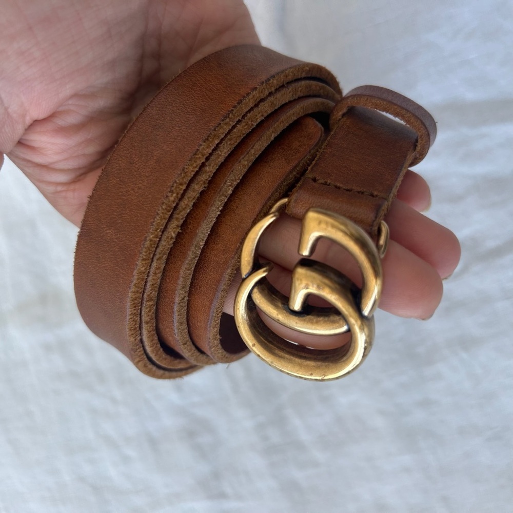 Authentic Gucci belt size 85 cm